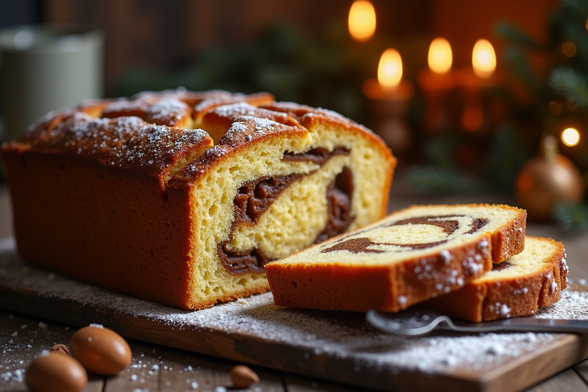 gâteau noël